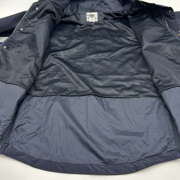 VINTAGE FEDEX JACKET MEN’S MEDIUM BLACK PURPLE FULL ZIP JACKET - Picture 8 of 11